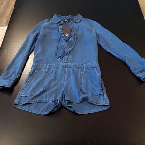 NWT! Paige "Arley" denim romper S